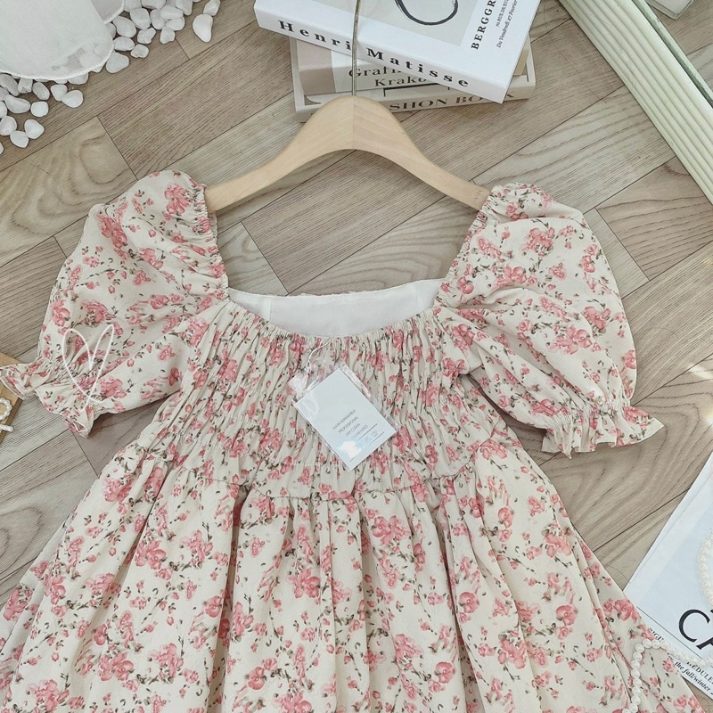 Đầm babydoll siêu bồng 3lop