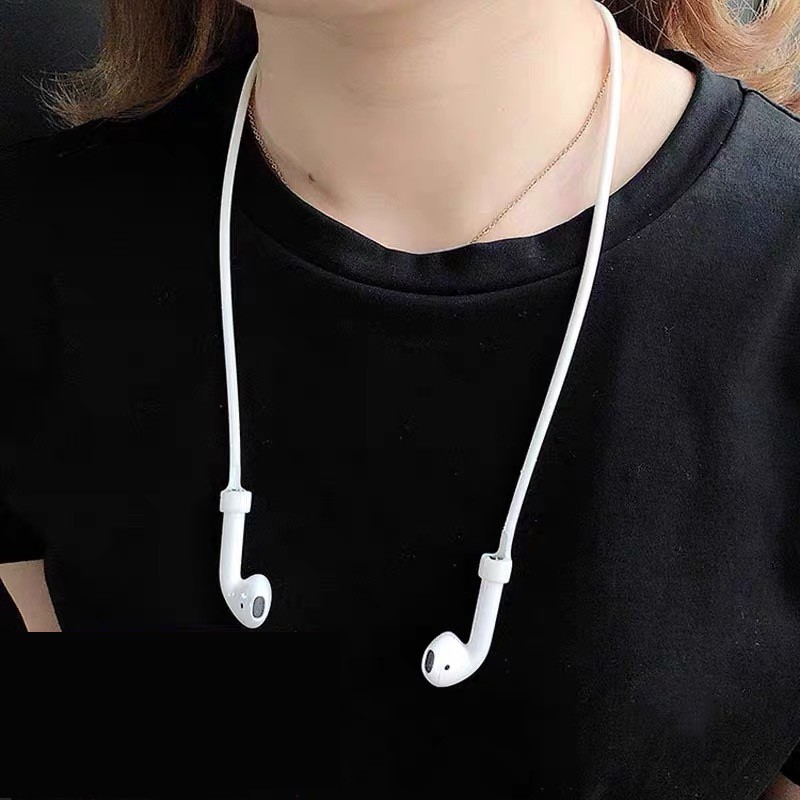 Dây đeo LAMMCOU giữ tai nghe làm từ cao su mềm chống thất lạc tiện lợi cao cấp
