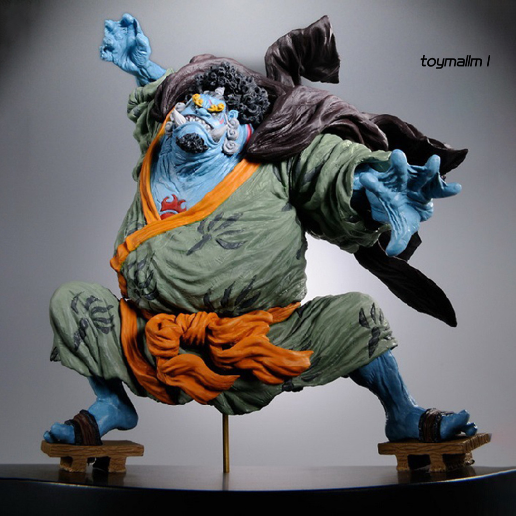 toymall Anime One Piece Jinbe Model Toys Ornaments Home Decoration Collection Supplies