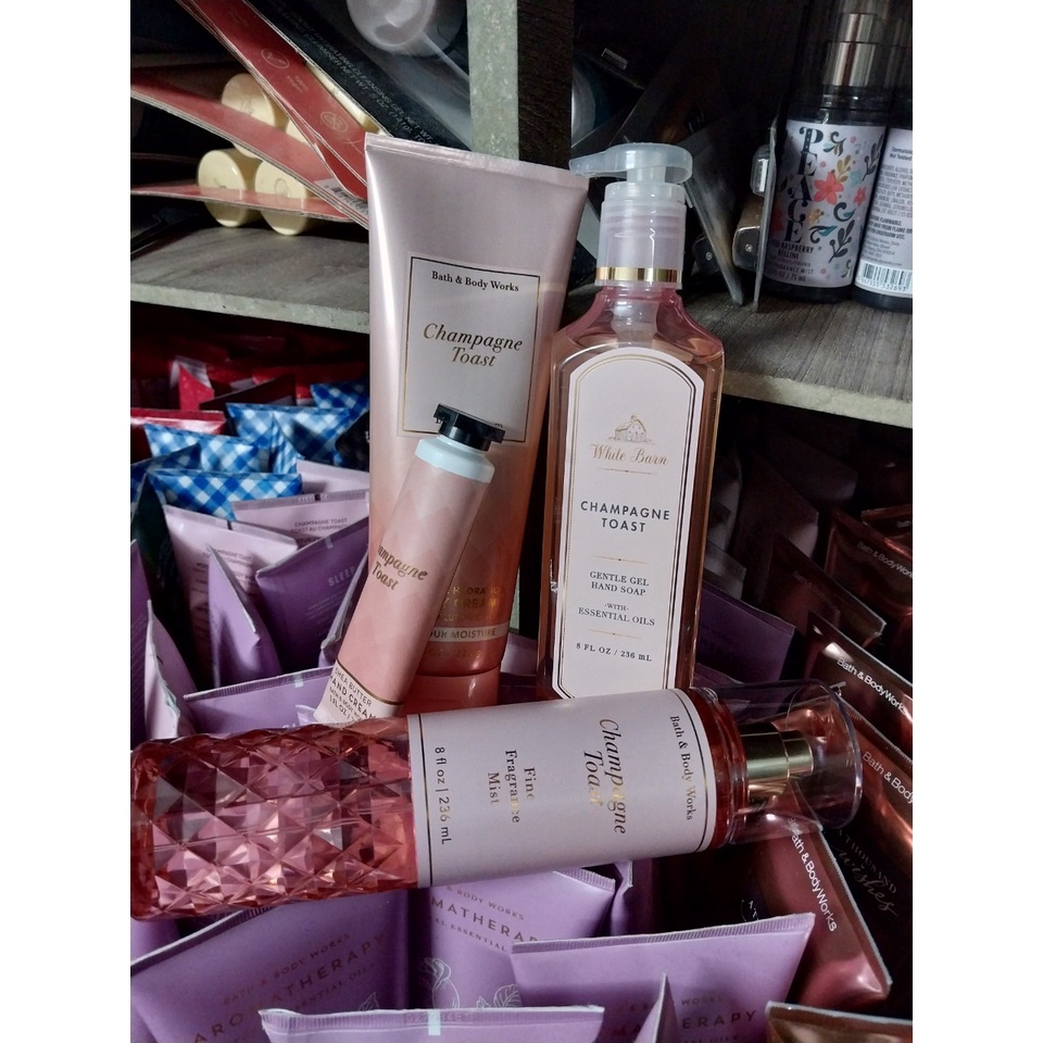 Set Bộ quà tặng Bath And Body Works Champagne Toast