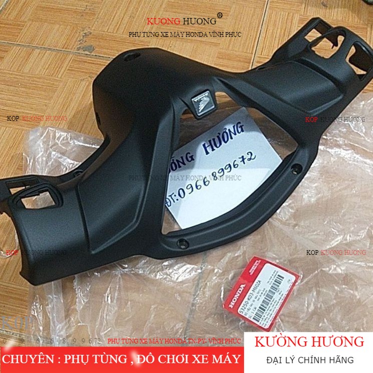 nhựa ốp ốp sau tay lái ( gáy) Wave rsx fi ( Thắng đĩa hoặc cơ) - chính hãng honda (-10%)