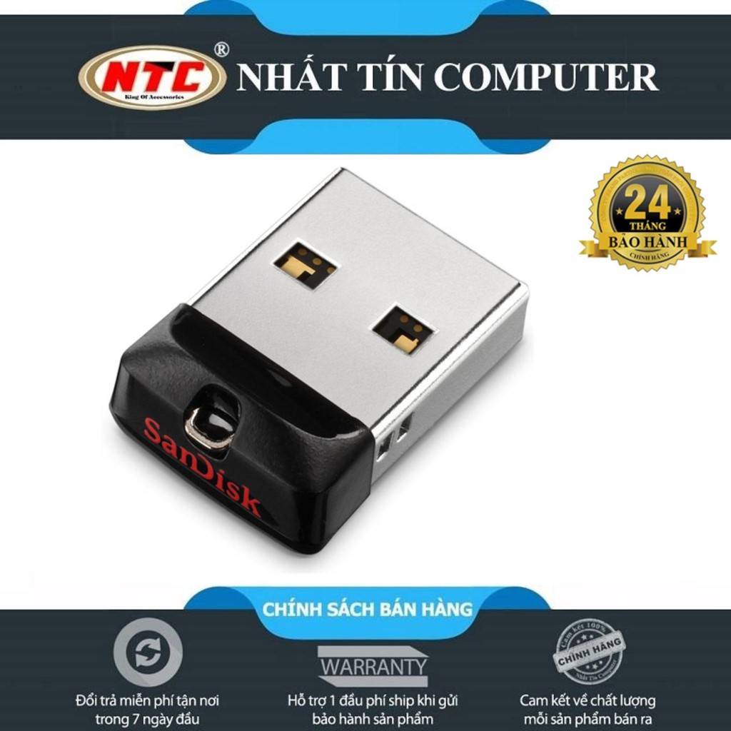 USB Sandisk Cruzer Fit CZ33 16GB