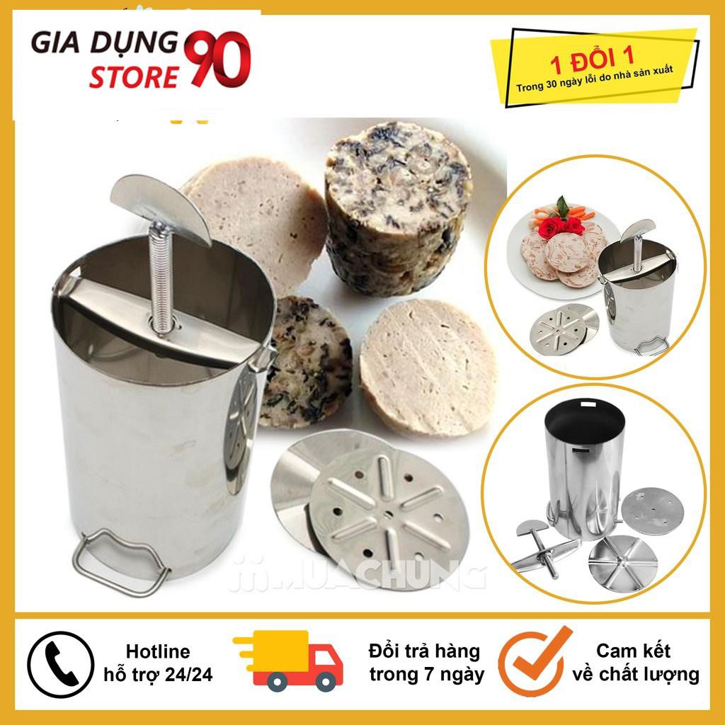 Khuôn Làm Giò, Bộ Khuôn Làm Giò Lụa, Giò Mỡ, Chả Bằng Inox Tại Nhà Siêu Tiện Dụng, Hợp Kim Inox Chống Gỉ