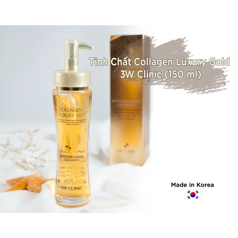 GEL DƯỠNG COLLAGEN &amp; LUXURY CAO CẤP 3W CLINIC 150ml Mẫu mới 2021