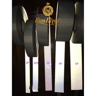 Dây Phản Quang Xám 5cm, 2.5cm (1 cuộn x 100m)