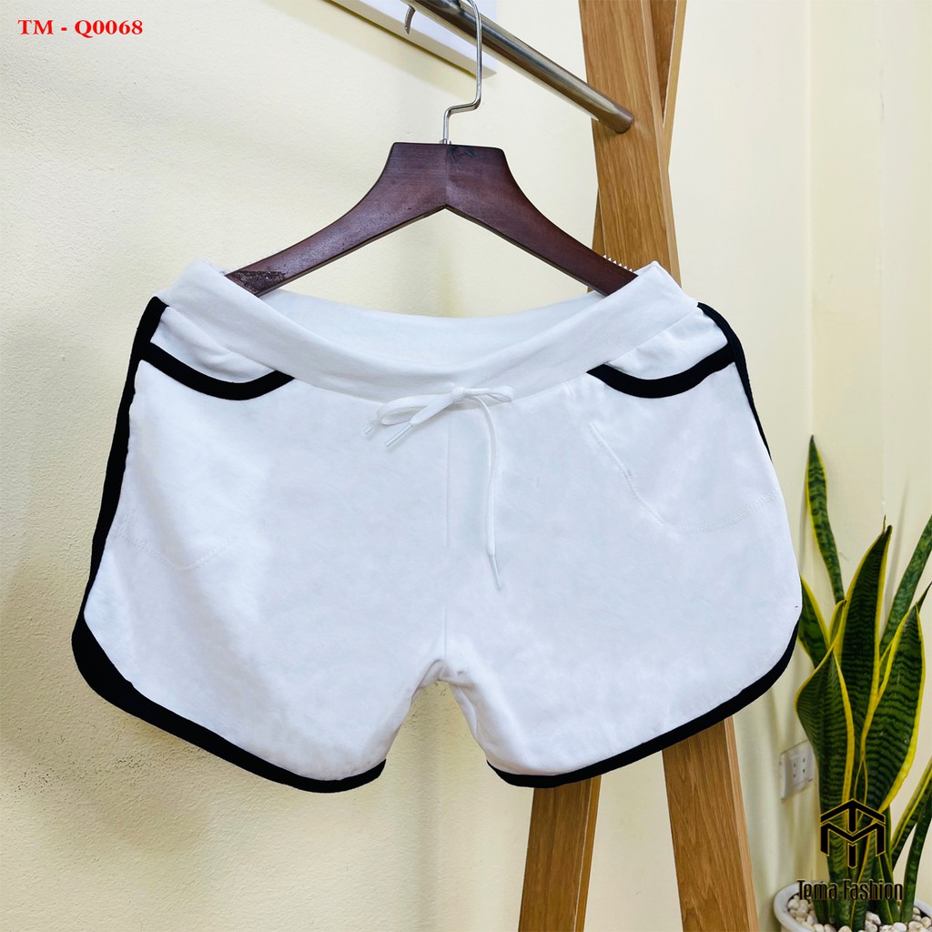 Quần đùi nữ TEMA cao cấp  - quần short nữ basic chất cotton mềm mịn mát mặc ở nhà đi tập năng động thoải mái | BigBuy360 - bigbuy360.vn