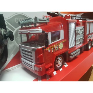 Xe cứu hoả xịt nước điều khiển từ xa - 666-118