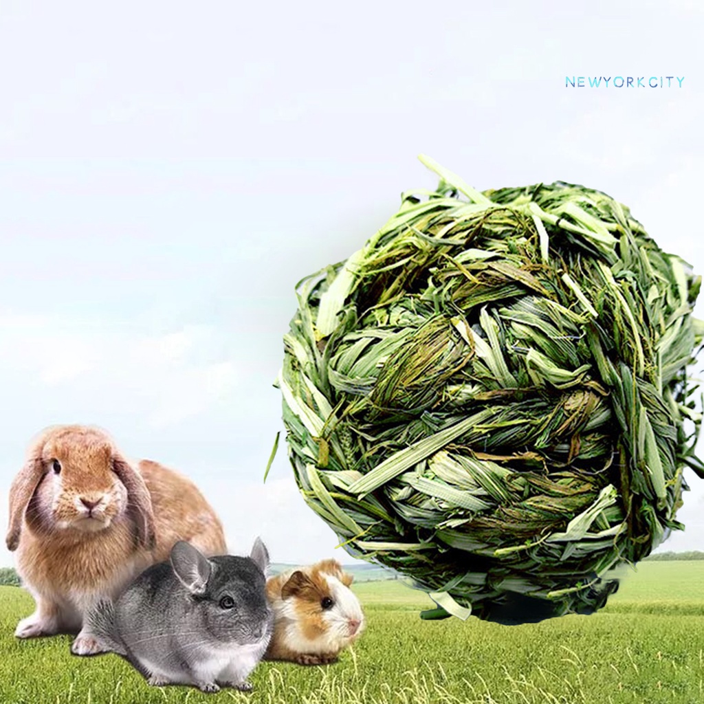 Đồ Chơi Tập Nhai Cho Thú Cưng Bằng Rơm Đan Thủ Công