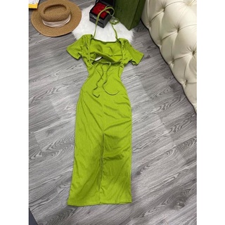 Đầm body ôm thun da cá EDNA OOTD
