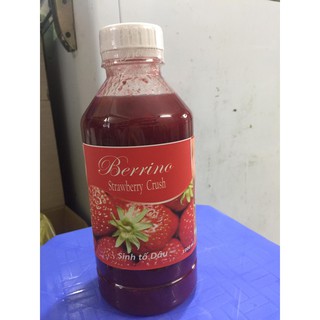 Sinh Tố Berrino Dâu Tây chai 1 lít