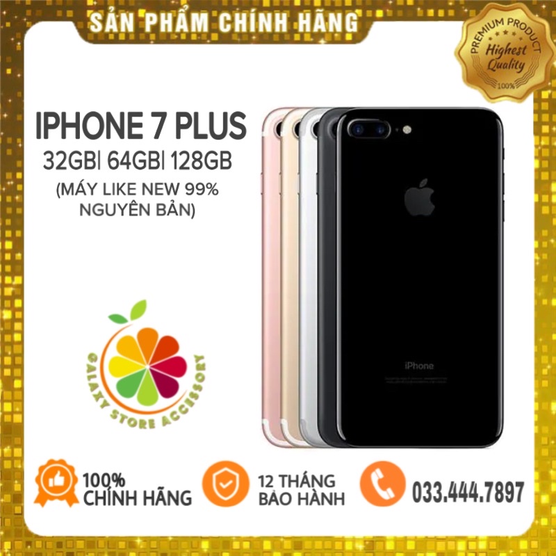 Điện Thoại Iphone 7 Plus Cũ Zin Đẹp 99% Nguyên Bản - Giá Rẻ