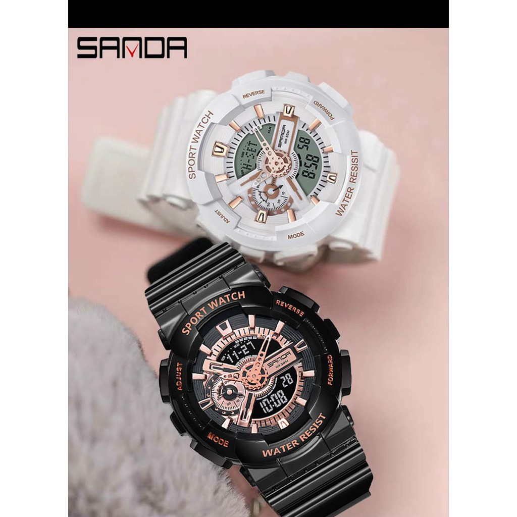Đồng hồ quartz thể thao 292/299 thương hiệu hàng đầu thiết kế thời trang chống thấm nước cho cặp đôi | BigBuy360 - bigbuy360.vn