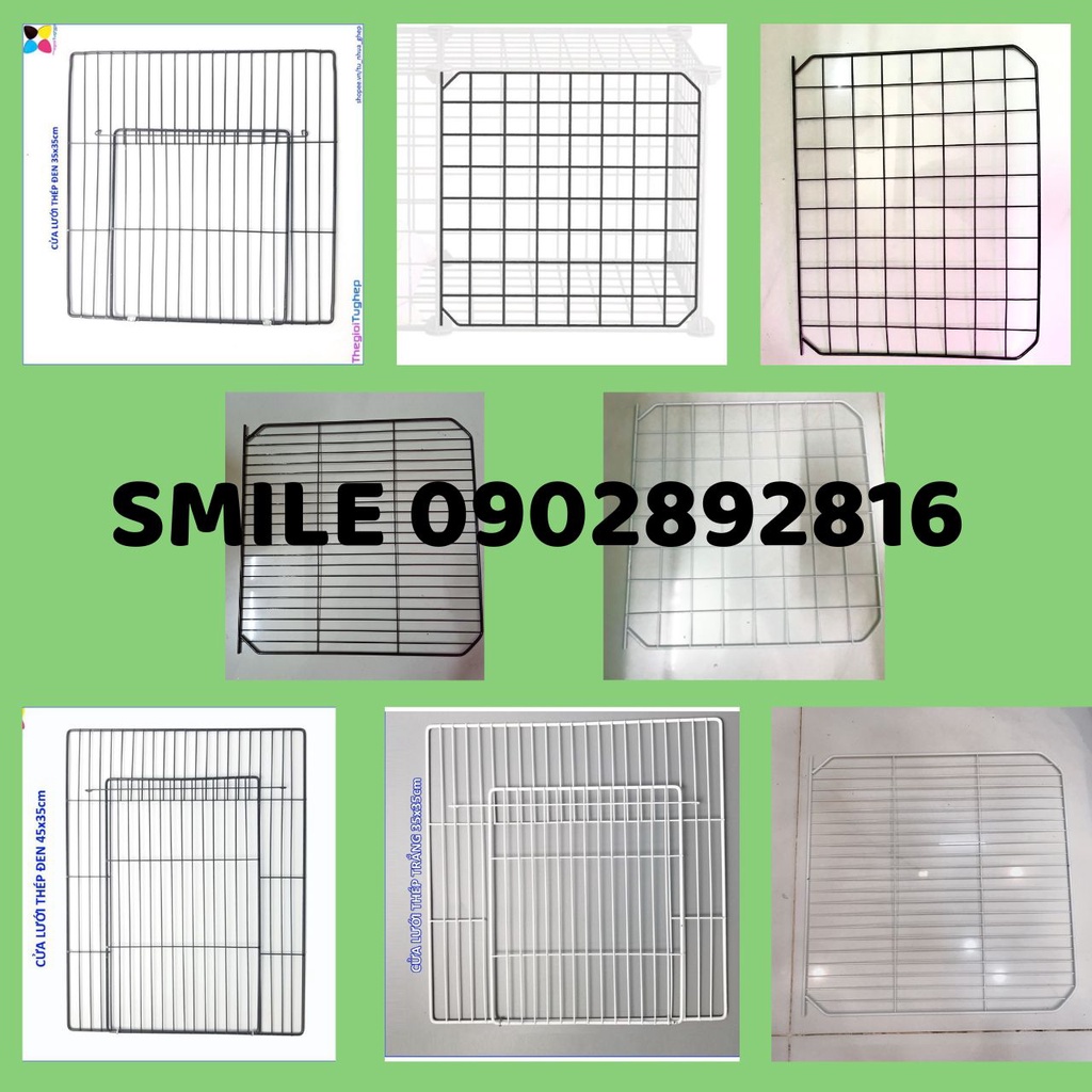 [TỔNG HỢP] Các Loại Cửa Dành Cho Chuồng Chó Mèo Lắp Ghép Đa Năng Size 35x35cm, 35x45cm