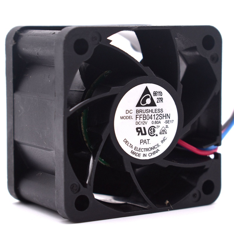 1 Quạt Tản Nhiệt Siêu Nhỏ Ffb0412 4028 4cm 12V 0.60A 40X40X28MM Cho Anminer AWP8 PSU