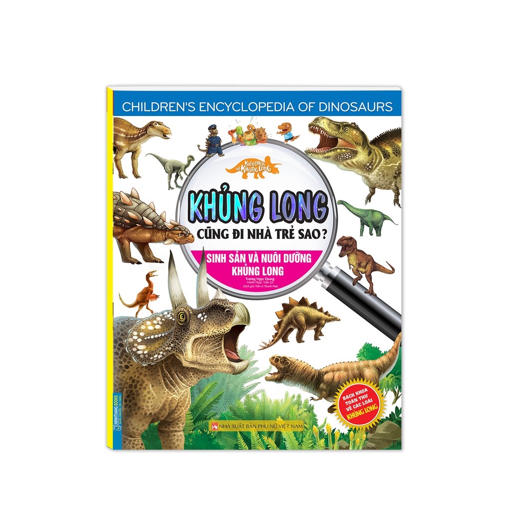 Sách-Combo 2c  Kiến thức về khủng long-Cổ khủng long Mamenchisaurus dài bao nhiêu &amp; Khủng long cũng đi nhà trẻ?
