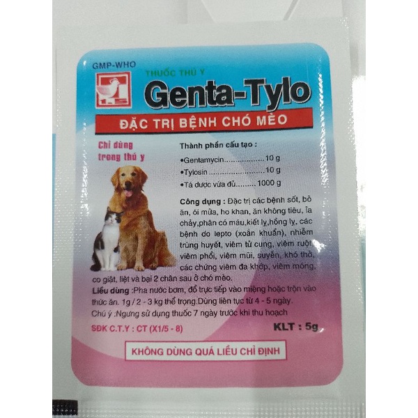 Combo 2 gói* 5 gram thức ăn cho chó mèo