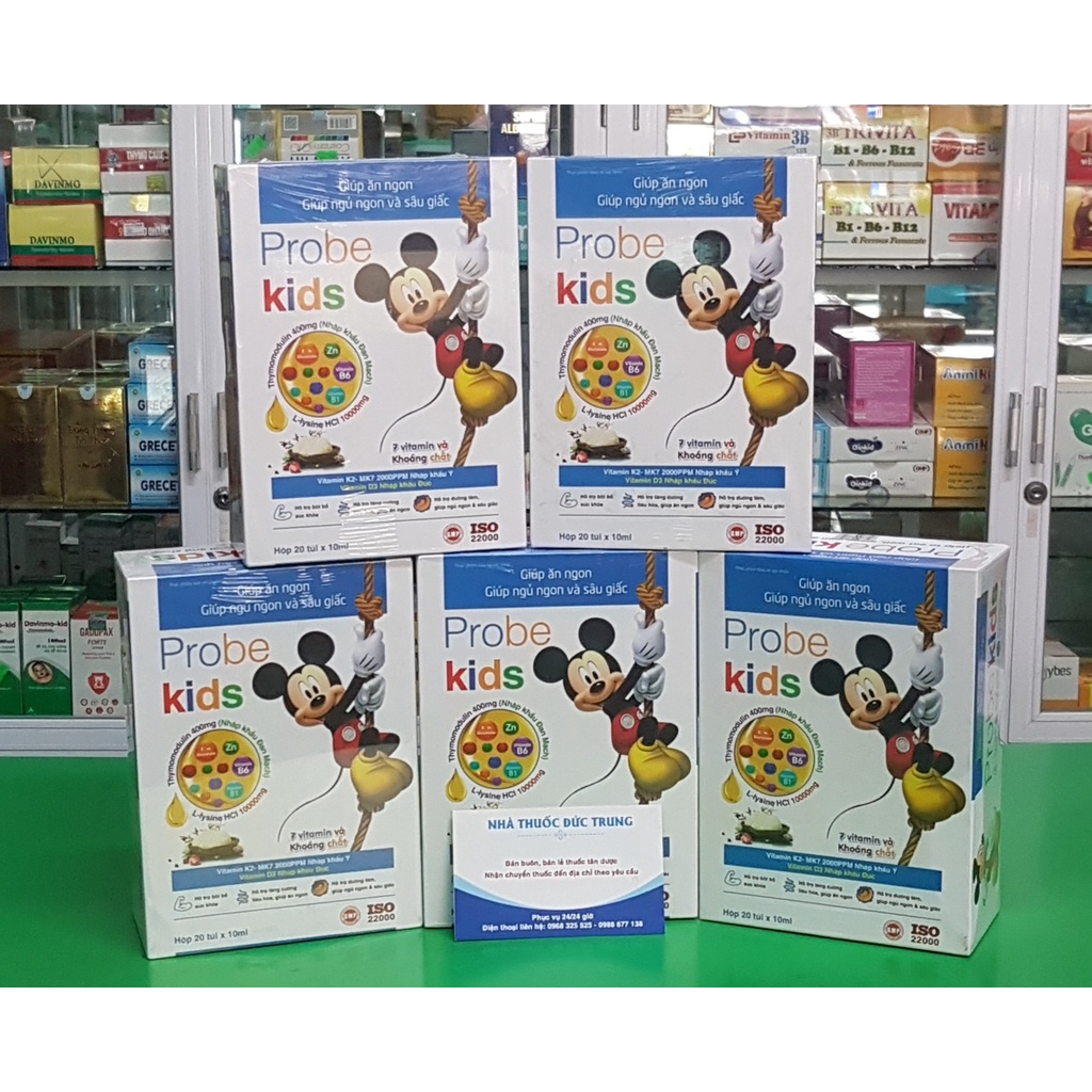 PROBE KIDS_ Giúp ăn ngon, giúp ngủ ngon và sâu giấc cho trẻ em