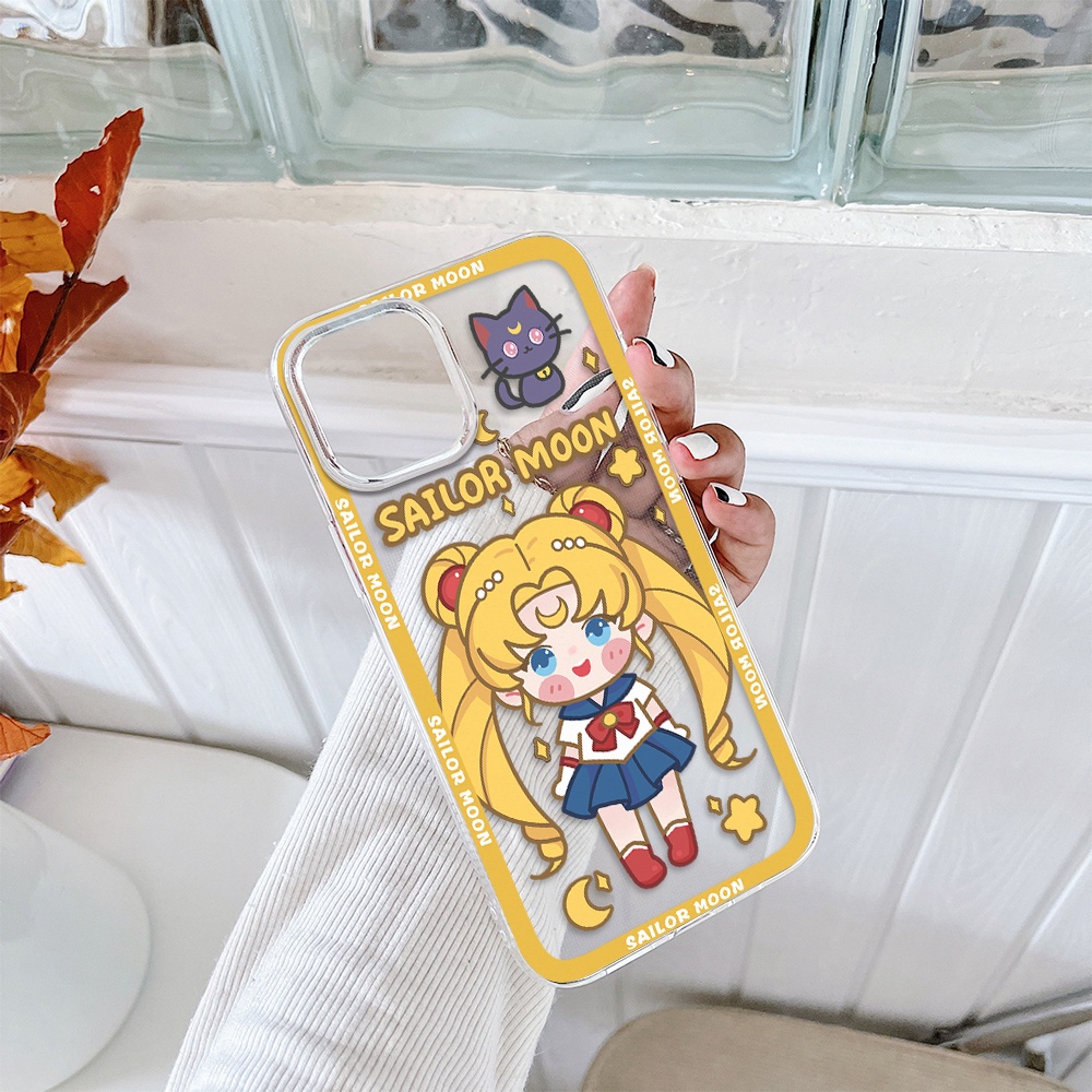 Ốp Điện Thoại Hình Thủy Thủ Mặt Trăng Cho Iphone 11 Pro Max 12 Pro Max 13 Pro Max Mini 6 7 8 6 7plus Se 2020 X Xs Xr 5 4