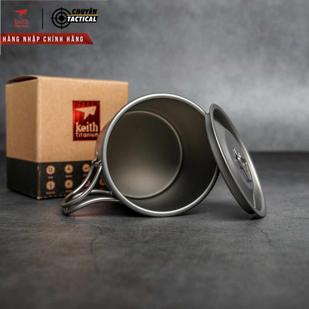 Ca Titanium 1 Lớp 300ml Keith Ti3201