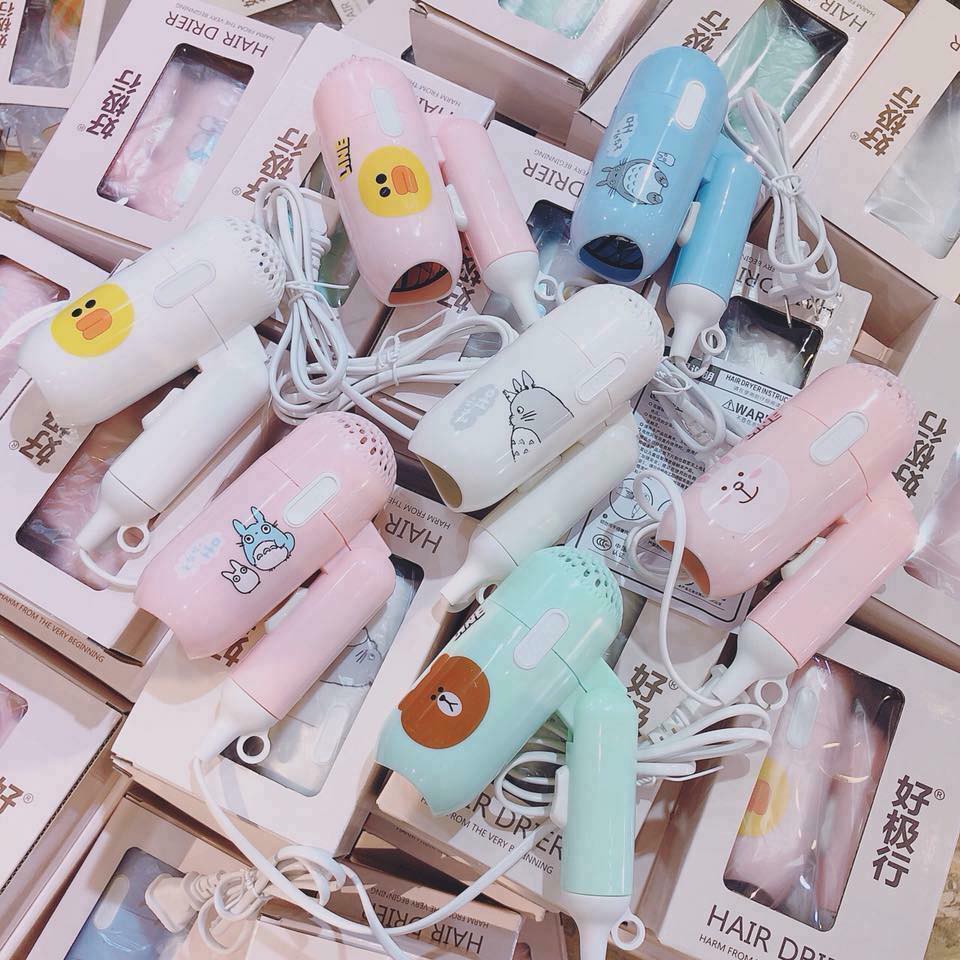 Máy sấy tóc mini icon cute cực hót cưc bền ( GIAO NGẪU NHIÊN)
