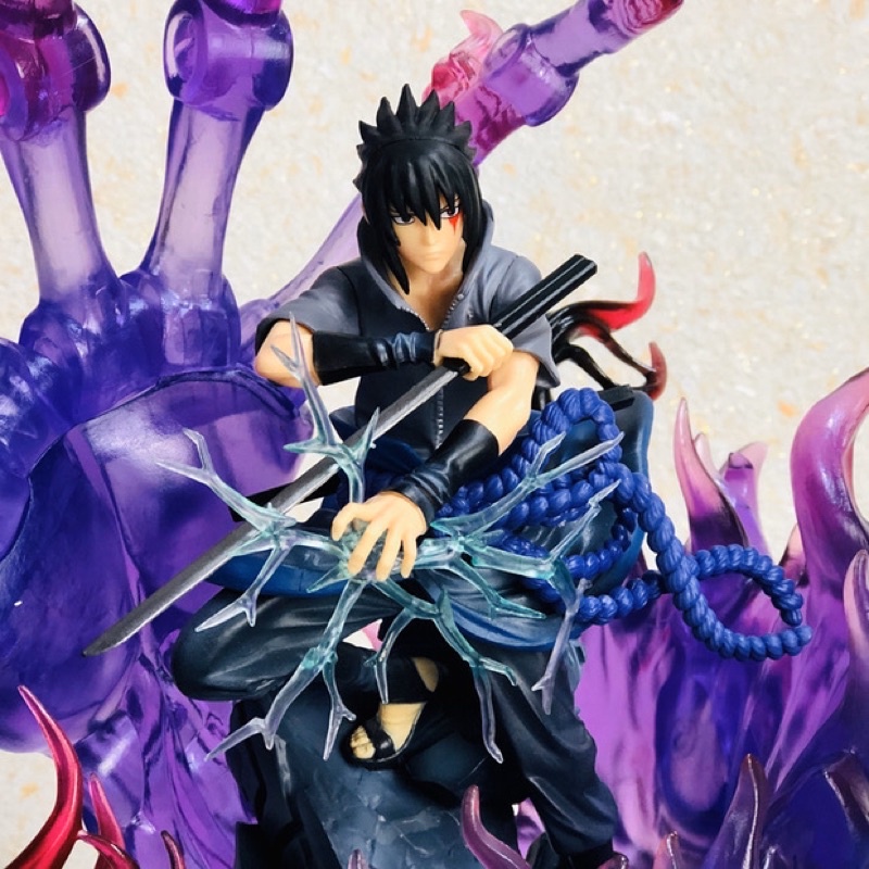 Mô Hình Naruto Cửu Vĩ và Sasuke Susano Siêu To Có Led, Figure Naruto, Sasuke - Mô Hình Naruto