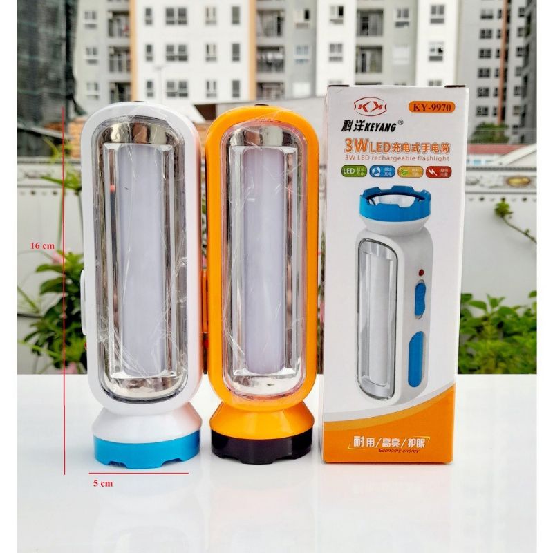 Đèn Pin Siêu Sáng 2 Chế Độ KY - 9970 Với Thiết Kế Nhỏ Gọn.