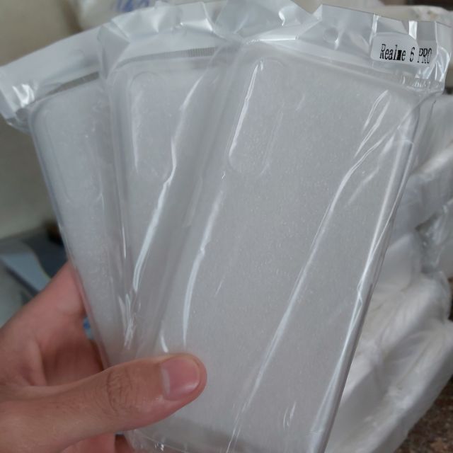 Ốp lưng silicon dẻo trong suốt oppo realme 6 pro siêu mỏng 0.5 mm