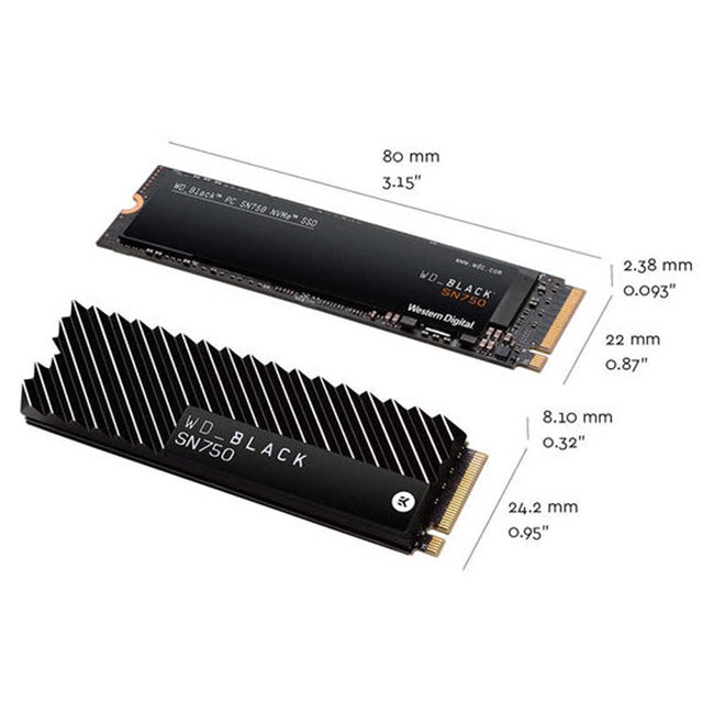 Ổ Cứng SSD WD Black SN750 NVME M.2 2280 | BigBuy360 - bigbuy360.vn