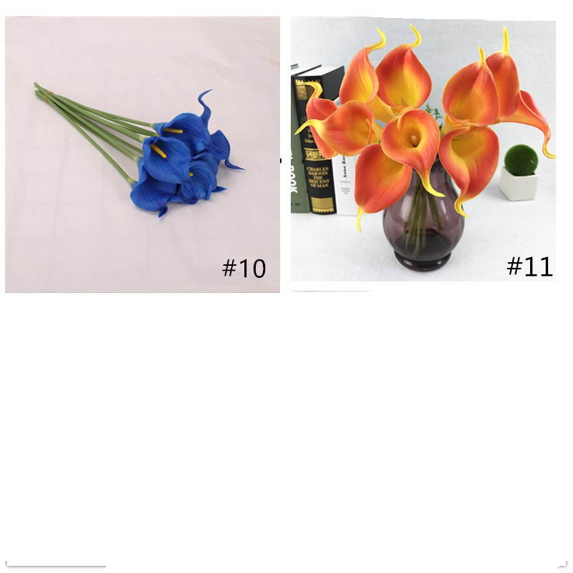 1 Bó Hoa Lily Trắng Nhân Tạo JP6 Dùng Cho Tiệc Cưới