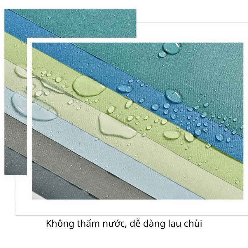 Giấy dán tường màu xanh lá cây có keo sẵn khổ rộng 45cm, giấy decal dán tường màu xanh lá nhạt mặt nhám - Lala Mart