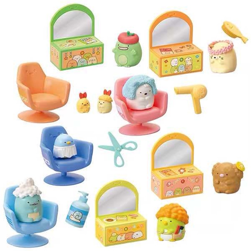 Blind Box 8 Mẫu Sumikko Gurashi Tiệm Làm Đẹp Cực CUTE Cực Sắc Nét Hộp Mù Ngẫu Nhiên