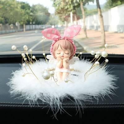 Thiên Thần Annie Bên Xe Beelte Cổ Điển Dễ Thương Trang Trí Taplo Ô Tô