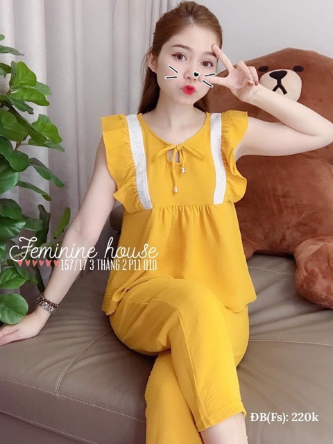 Đồ bộ kate lụa❤️sét bộ mặc nhà | BigBuy360 - bigbuy360.vn