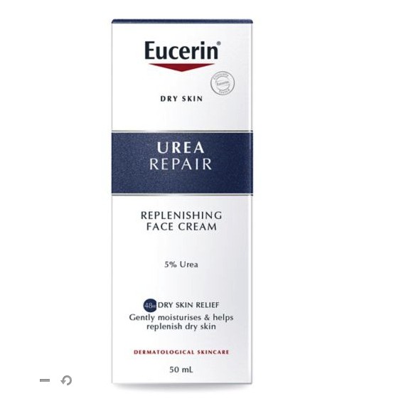 Kem dưỡng da Eucerin Dry Skin Relief Face Cream 5% Urea (bản UK)