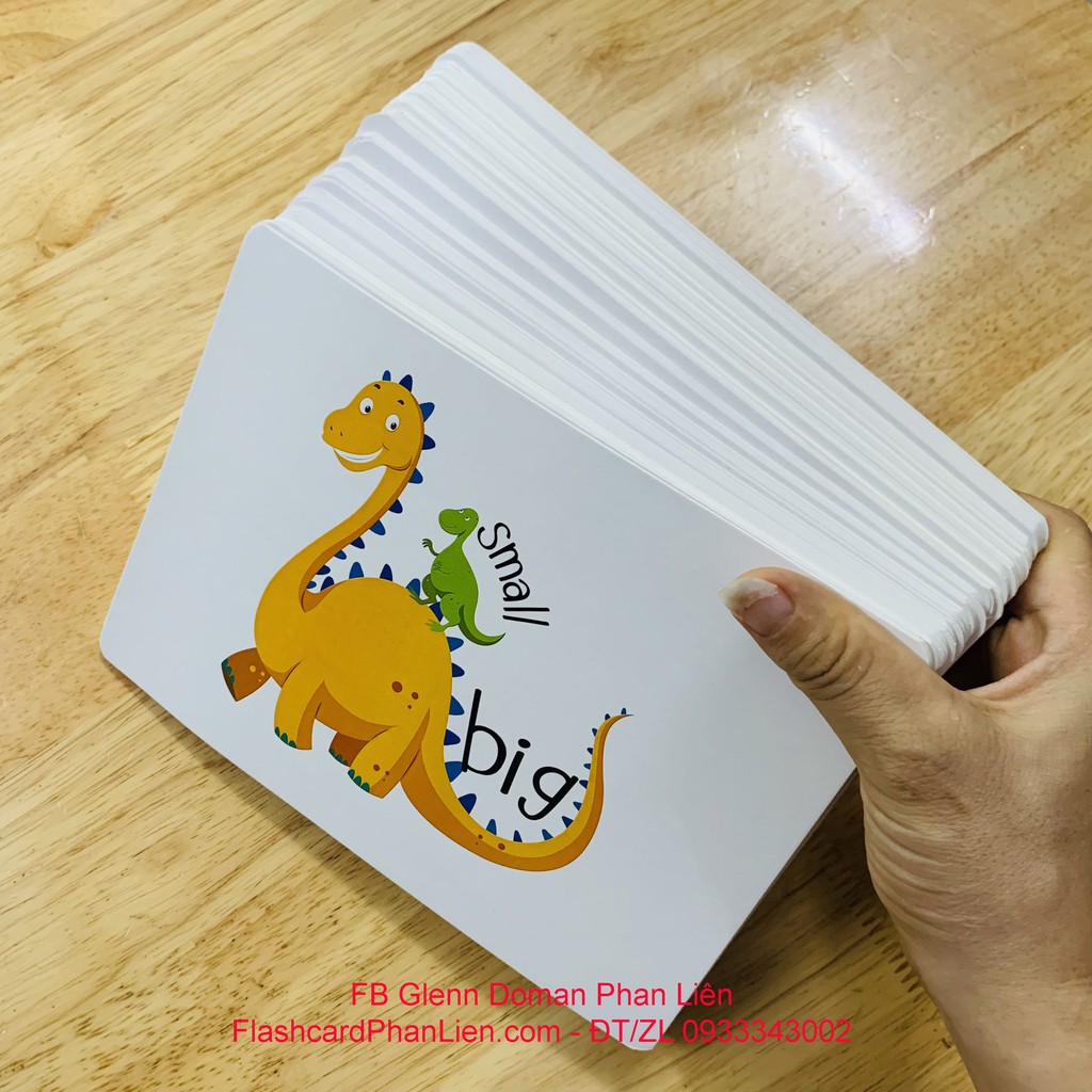 Thẻ Bìa Cứng Flashcard Tiếng Anh Trái Nghĩa