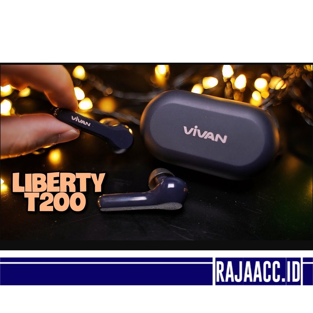 Tai Nghe Nhét Trong Không Dây Chống Thấm Nước Kết Nối Bluetooth 5.0 Vivan Liberty T200 TWS IPX4