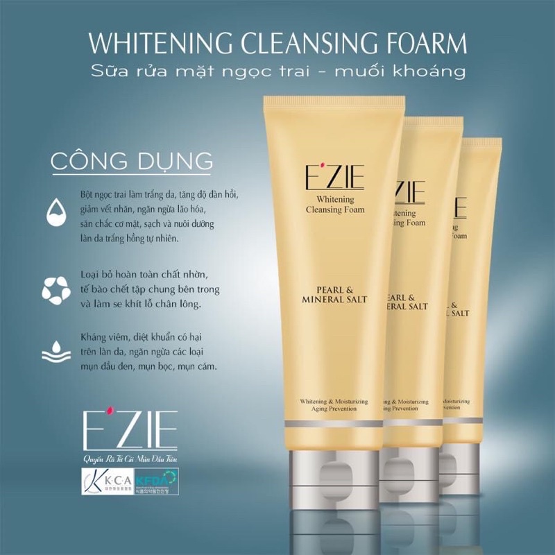 SỮA RỬA MẶT EZIE NGOC TRAII MUỐIi KHOÁG - CHÍNH HÃNG 100%
