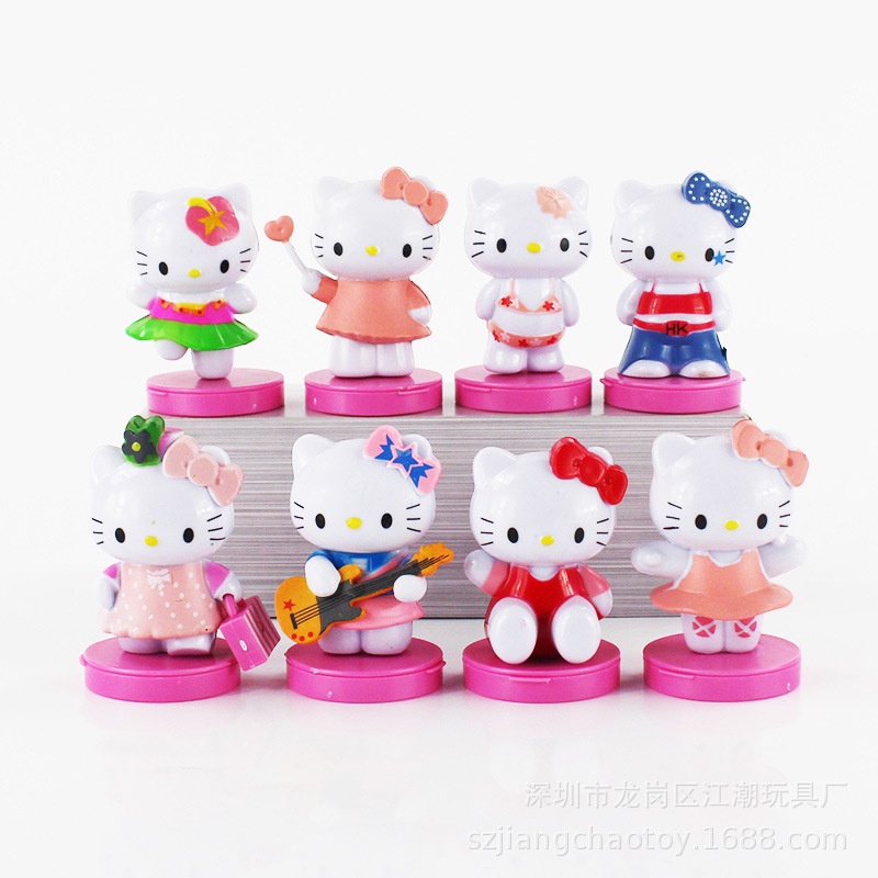 Bộ 8 kitty nhựa-Q4160