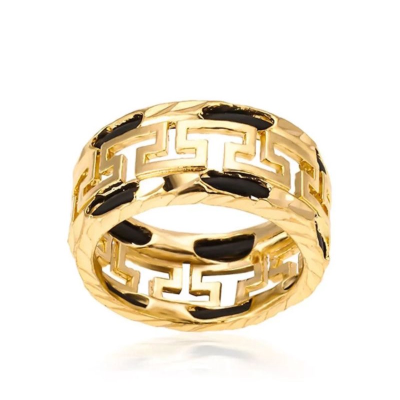 Nhẫn Nam Phong Thủy Họa Tiết Lông Đuôi Voi Mẫu UH 0050.03.01 - Mang Nhìn Rất Mạnh Mẽ - Phong Thủy - Lokalo