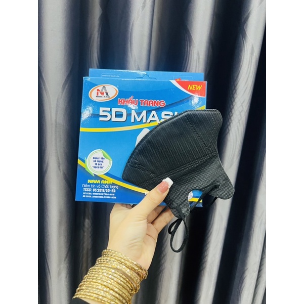 KHẨU TRANG 5d MASK NAM ANH( hộp 10 cái)