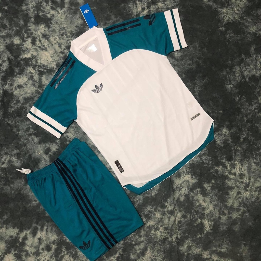 [Quần có túi]  5 MÀU Áo bóng đá  Bộ HOA SEN ADIDAS phối màu - Cam kết Y Hình - Hàng xịn, Set thể thao đẹp năm 2021