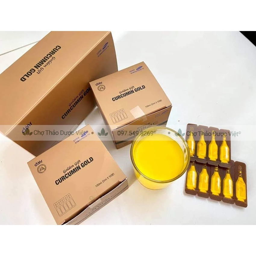 Tinh chất nghệ nano curcumin Hàn Quốc dưỡng nhan, tăng cường đề kháng - Chợ Thảo Dược Việt