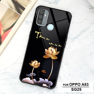 ỐP lưng kính 3D OPPO A53, ỐP điện thoại thế hệ mới siêu sang Son Store