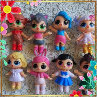 8 Cái / Đặt 6-7cm LOL DollSize Không bóng cho các cô gái