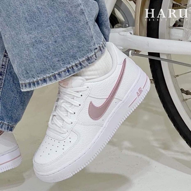 - Giày Nike AF1 GS White Pink Glaze chính hãng