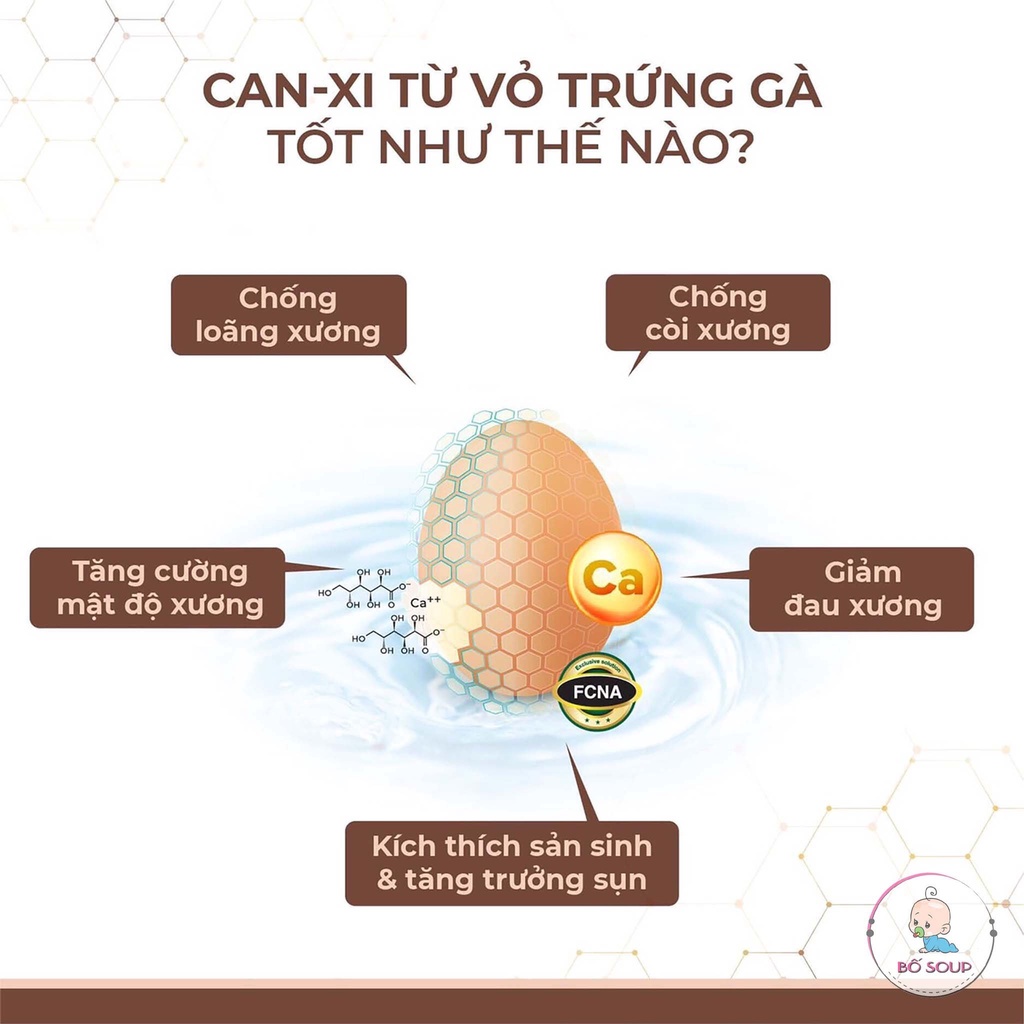 Canxi hữu cơ tinh khiết cho mẹ bầu và trẻ em