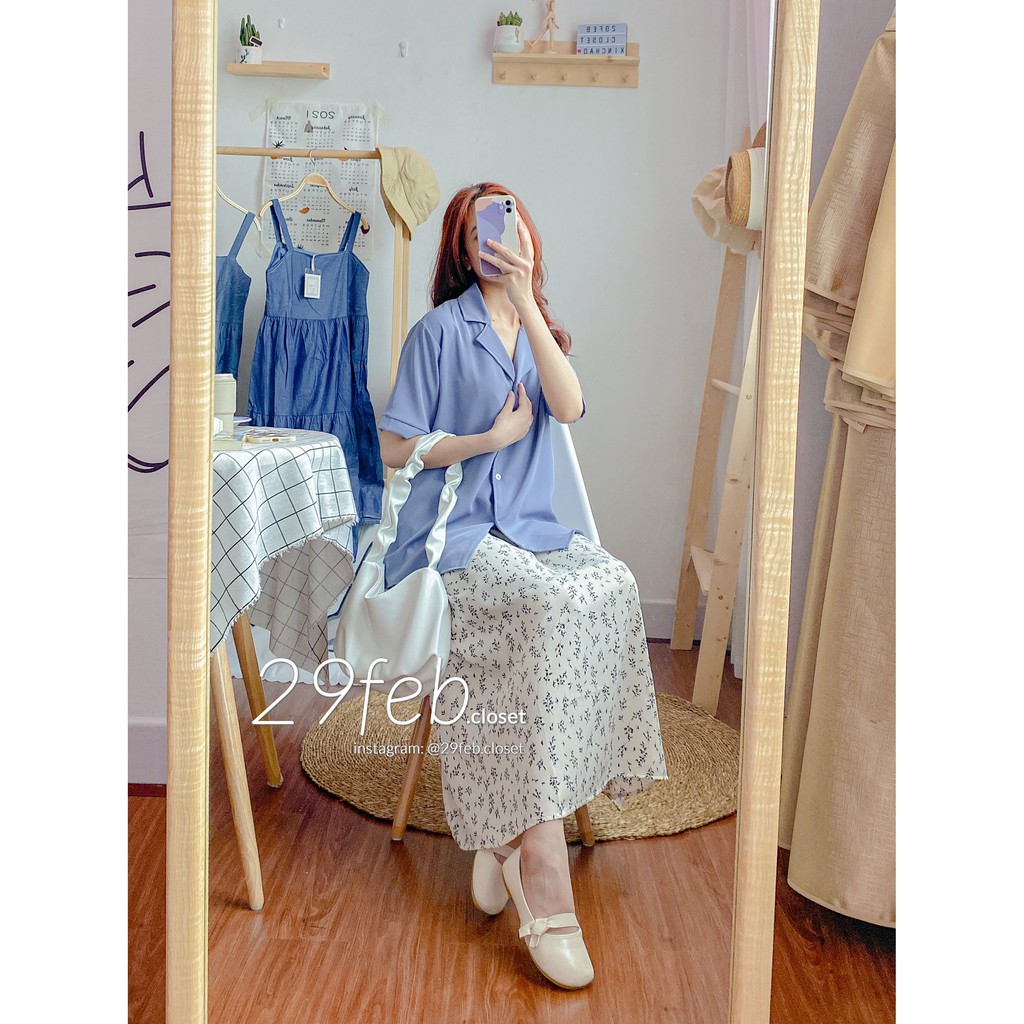 [Mã SKAMCLU7 giảm 10% tối đa 50K đơn 0Đ] Chân váy voan hoa nhí 2 lớp (Ảnh thật) | BigBuy360 - bigbuy360.vn