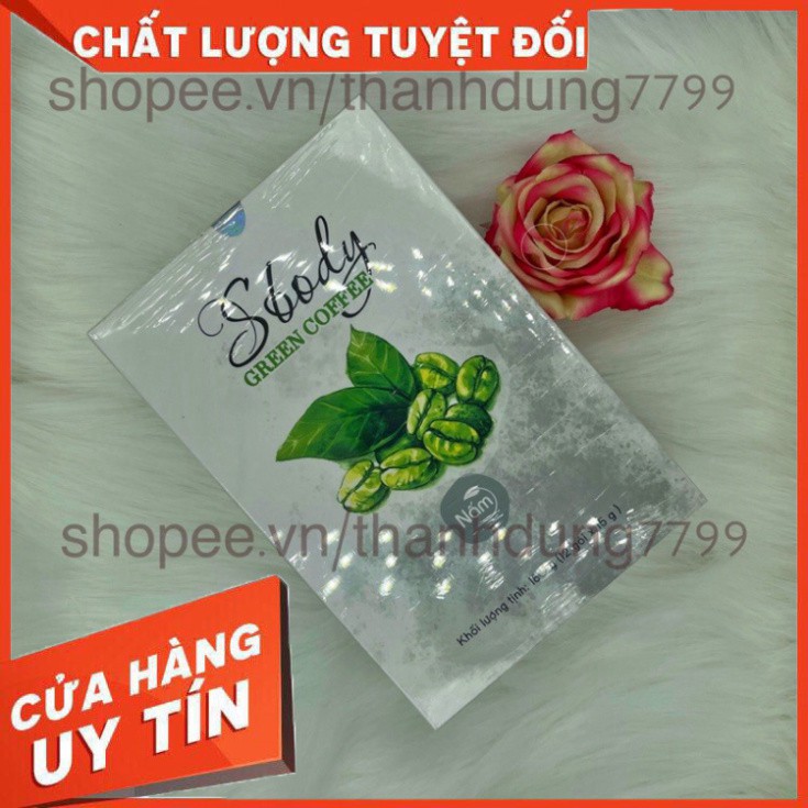 Caphe giảm cân SBODY GREEN COFFEE giảm cân đẹp dáng