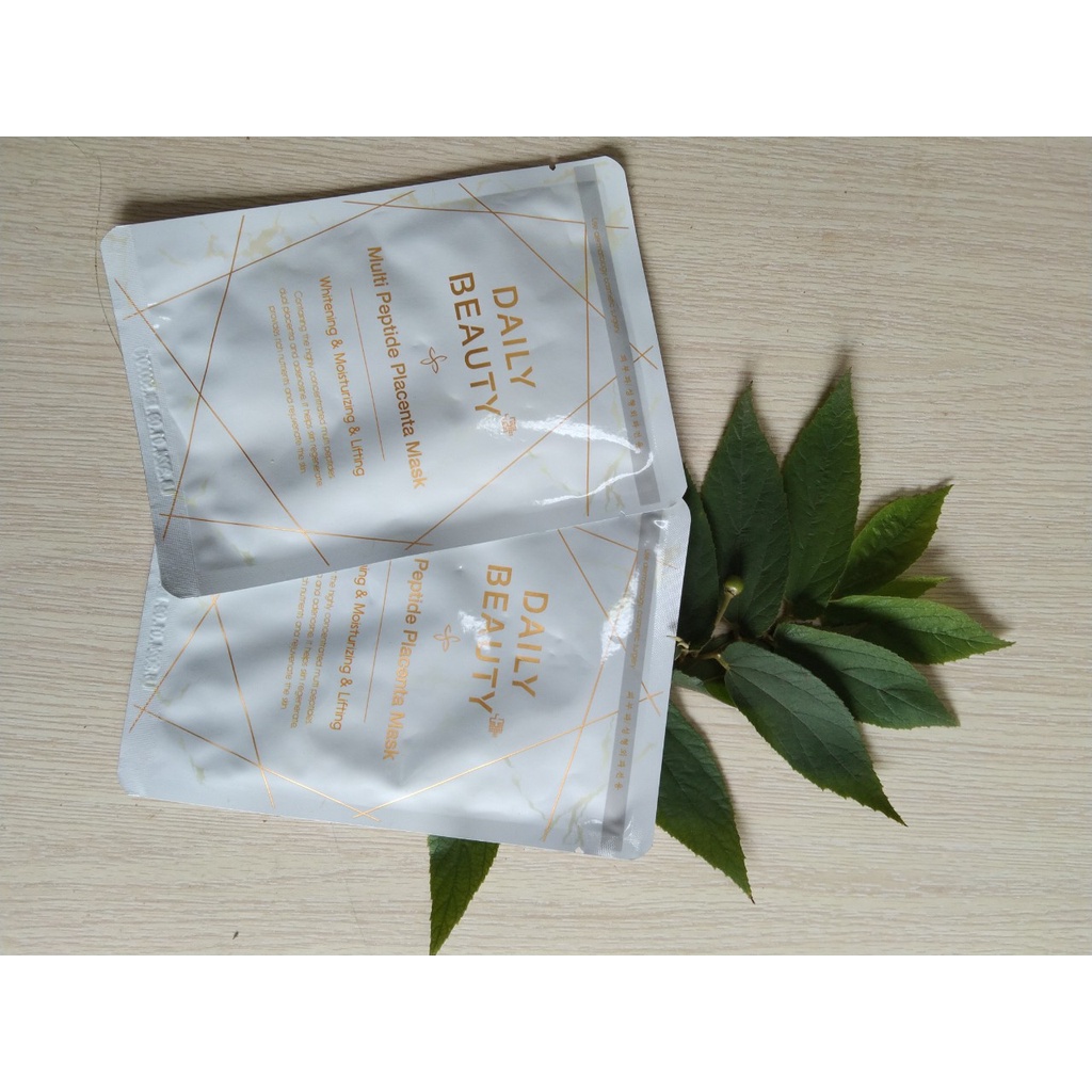 Combo 2 Mặt Nạ Nhau Thai Cừu Multi Peptide Placenta Mask