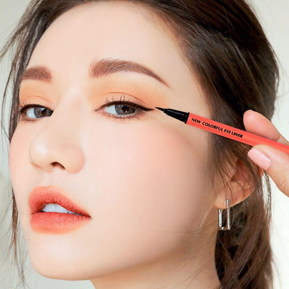 Bút Kẻ Mắt Màu Đen Nhanh Khô Chống Thấm Nước Lâu Trôi Thiết Kế Dễ Thương